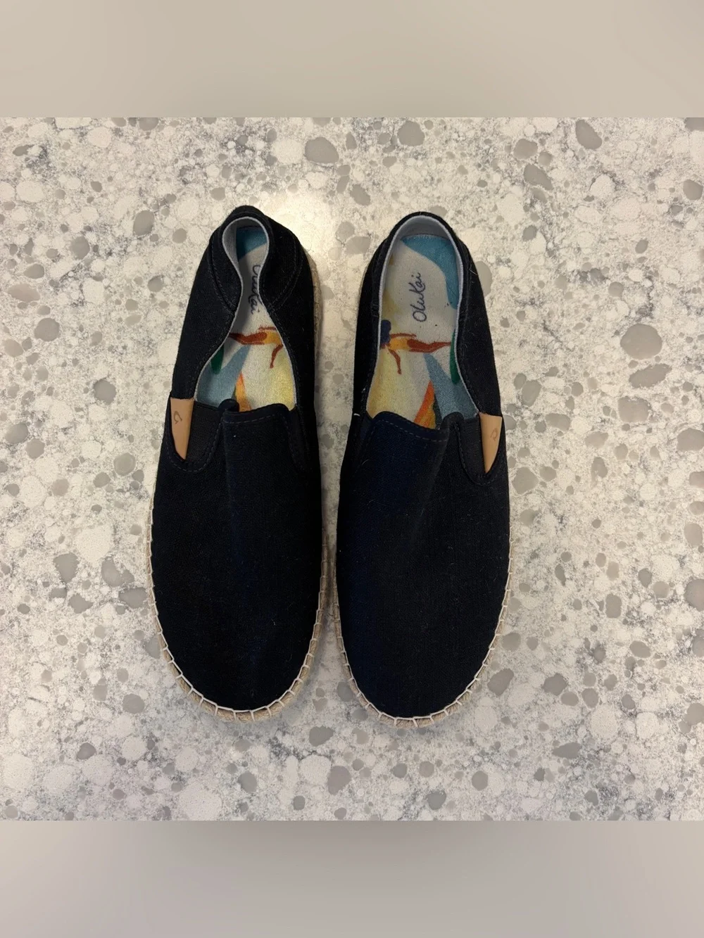 Olukai Women’s kaula pa'a kapa espadrille, Size 9